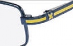 Flexon Blading Eyeglasses  Eyeglasses - 430 Blue Tornado