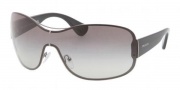 Prada PR 63OS Sunglasses Sunglasses - 5AV3M1 Gunmetal Gray Gradient