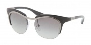 Prada PR 68OS Sunglasses Sunglasses - 5AV3M1 Gunmetal - Black Mat Black Gray Gradient