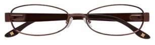 BCBGMaxazria Alba Eyeglasses Eyeglasses - BRO Brown 