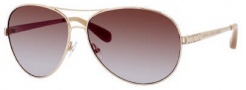 Marc by Marc Jacobs MMJ 184/S/STS sunglasses Sunglasses - 0AU2 Gold Red (FM Brown VLT Shade Lens)
