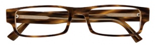 BCBGMaxazria Lorenzo Eyeglasses Eyeglasses - BRO Brown Havana