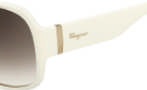 Salvatore Ferragamo SF603S Sunglasses Sunglasses - 103 Ivory