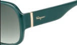 Salvatore Ferragamo SF603S Sunglasses Sunglasses - 300 Dark Green