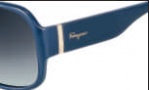 Salvatore Ferragamo SF603S Sunglasses Sunglasses - 414 Blue Navy