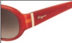 Salvatore Ferragamo SF605S Sunglasses Sunglasses - 662 Rust 