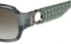Salvatore Ferragamo SF608S Sunglasses Sunglasses - 003 Striped Grey 