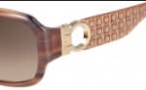 Salvatore Ferragamo SF608S Sunglasses Sunglasses - 217 Brown Horn 