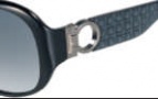 Salvatore Ferragamo SF609S Sunglasses Sunglasses - 001 Black 