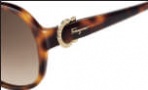 Salvatore Ferragamo SF611SR Sunglasses Sunglasses - 214 Tortoise