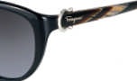 Salvatore Ferragamo SF614S Sunglasses Sunglasses - 001 Black