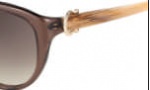 Salvatore Ferragamo SF614S Sunglasses Sunglasses - 210 Crystal Brown