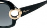 Salvatore Ferragamo SF621S Sunglasses Sunglasses - 001 Black 