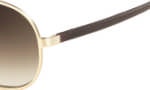 Salvatore Ferragamo SF103SL Sunglasses Sunglasses - 719 Brushed Gold 