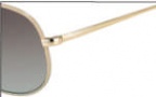 Salvatore Ferragamo SF104SL Sunglasses Sunglasses - 719 Shiny Gold W/ New Bisque Leather