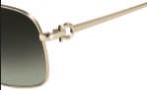 Salvatore Ferragamo SF108SL Sunglasses Sunglasses - 718 Shiny Gold