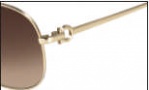 Salvatore Ferragamo SF109SL Sunglasses Sunglasses - 718 Shiny Gold 