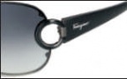 Salvatore Ferragamo SF111S Sunglasses Sunglasses - 035 Shiny Gunmetal