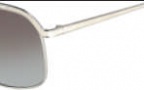 Salvatore Ferragamo SF112SL Sunglasses Sunglasses - 045 Shiny Silver 