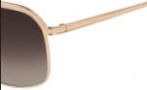 Salvatore Ferragamo SF112SL Sunglasses Sunglasses - 717 Shiny Gold