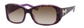 Juicy Couture Juicy 533/S Sunglasses Sunglasses - 01F9 Tortoise Purple (Y6 brown gradient lens)