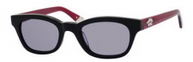 Juicy Couture Juicy 534/S Sunglasses Sunglasses - 0807 Black (24 light gray lens)