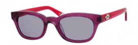 Juicy Couture Juicy 534/S Sunglasses Sunglasses - 01H5 Sapphire Berry (24 light gray lens)