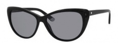 Juicy Couture Juicy 538/S Sunglasses Sunglasses - 0807 Black (TO gray lens)