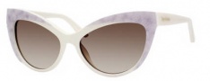 Juicy Couture Juicy 539/S Sunglasses Sunglasses - 0EG8 Ivory (Y6 brown gradient lens)