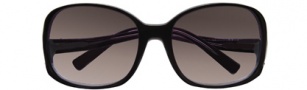 BCBGMaxazria Drama Sunglasses Sunglasses - BLA Black Laminate 