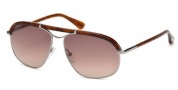 Tom Ford FT0234 Russel Sunglasses Sunglasses - 16B Shiny Palladium / Gradient Smoke