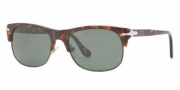 Persol PO3034S Sunglasses Sunglasses - 24/31 Havana / Crystal Green