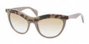 Prada PR 06PS Sunglasses Sunglasses - MA69S1 Top Medium Havana / Brown Gradient