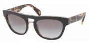 Prada PR 10PS Sunglasses Sunglasses - NAI0A7 Top Black / Medium Havana Gray Gradient