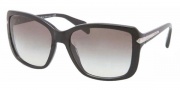 Prada PR 14PS Sunglasses Sunglasses - 1AB0A7 Black / Gray Gradient