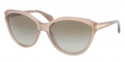Prada PR 15PS Sunglasses Sunglasses - MAR1X1 Opal Olive Green / Brown Gradient