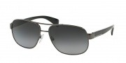Prada PR 52PS Sunglasses Sunglasses - 5AV5W1 Gunmetal Polar / Gray Gradient