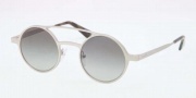 Prada PR 69OS Sunglasses Sunglasses - 1AP0A7 Silver Demi Shiny / Gray Gradient