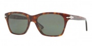 Persol PO 3027S Sunglasses Sunglasses - 24/31 Havana / Crystal Green 
