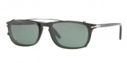 Persol PO 3031S Sunglasses Sunglasses - 95 Black / Demo Lens