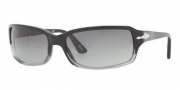 Persol PO 3041S Sunglasses  Sunglasses - 966/71 Gradient Black / Gradient Smoke