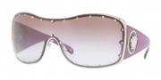 Versace VE2129B Sunglasses Sunglasses - 100068 Silver Brown / Gradient Violet