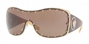 Versace VE2129B Sunglasses Sunglasses - 100273 Gold Brown