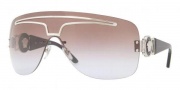 Versace VE2132 Sunglasses Sunglasses - 100068 Silver Brown / Gradient Violet