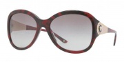Versace VE4237B Sunglasses Sunglasses - 989/11 Red Havana / Gray Gradient