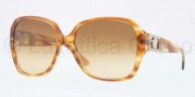 Versace VE4242B Sunglasses Sunglasses - 50272L Striped Honey / Brown Gradient