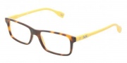 D&G DD1244 Eyeglasses Eyeglasses - 2606 Havana On Yellow
