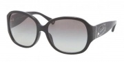 Coach HC8037BF Sunglasses Eyeglasses - 500211 Black / Grey Gradient 