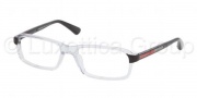 Prada Sport PS 01DV Eyeglasses Eyeglasses - 2AF101 Top Black Crystal 