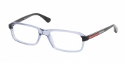 Prada Sport PS 01DV Eyeglasses Eyeglasses - IAZ101 Top Blue Crystal 